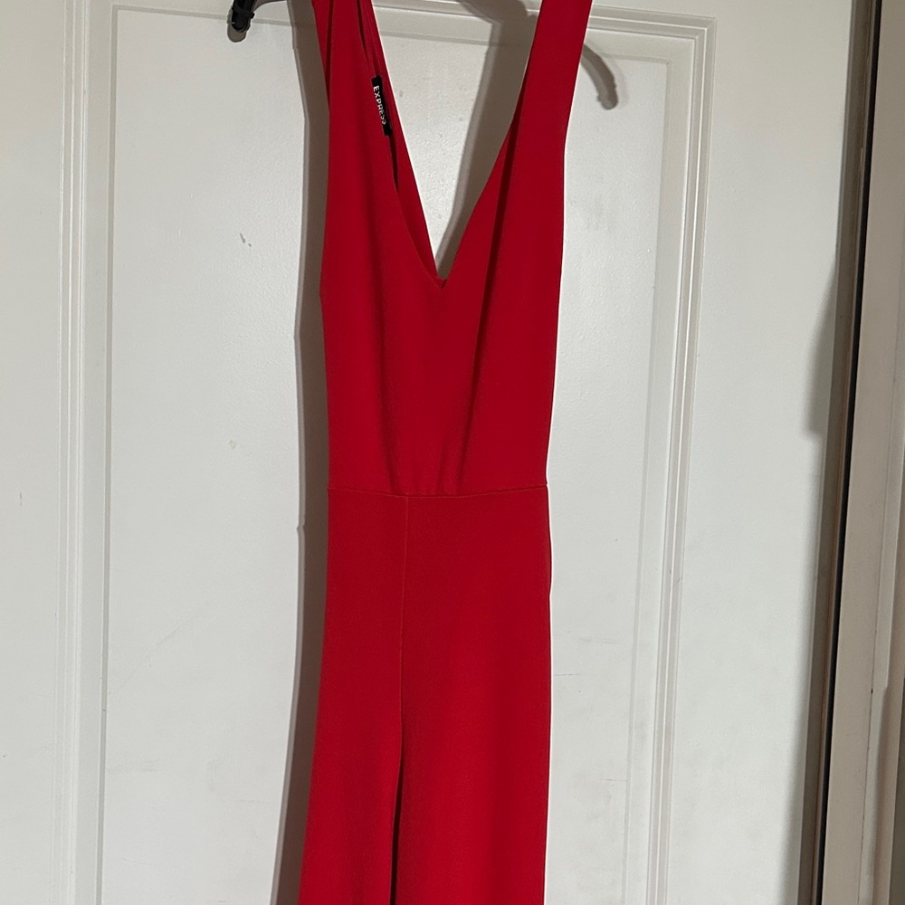 Elegant Reddish Orange Jumpsuit NWT